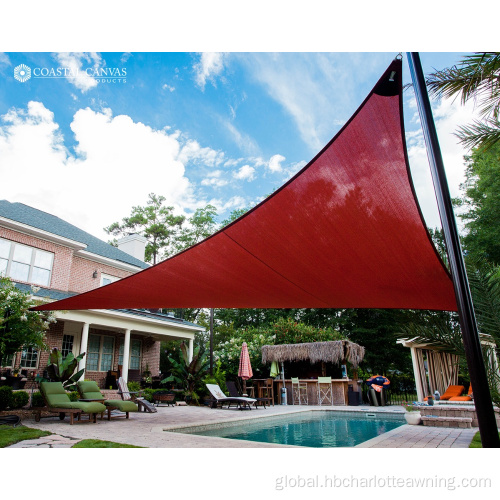 Triangular Sun Canopies Triangle SunShade Sail Screen Canopy Outdoor Patio Cover Supplier